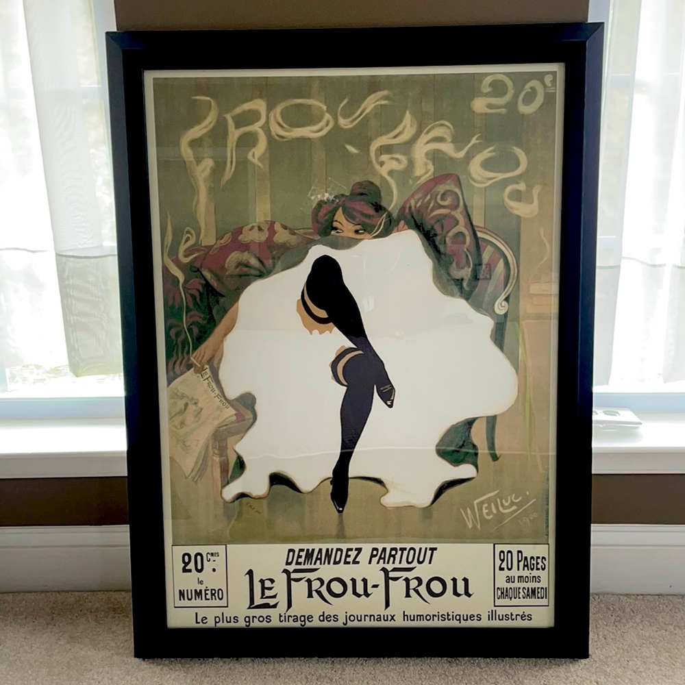 French poster art